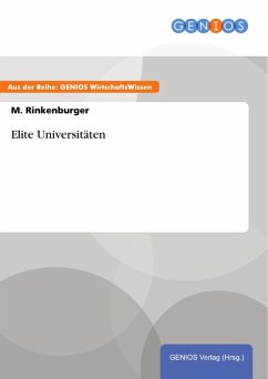Elite Universitäten (eBook, ePUB) - Rinkenburger, M.