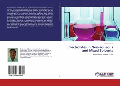 Electrolytes in Non-aqueous and Mixed Solvents - Das, Chanchal