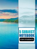 5 Subject Notebook For Students