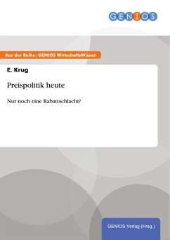 Preispolitik heute (eBook, ePUB) - Krug, E.