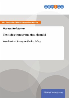 Cover Textildiscounter im Modehandel (eBook, PDF)