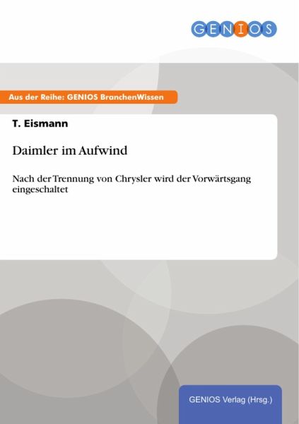 Daimler im Aufwind (eBook, ePUB)