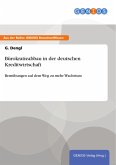 Bürokratieabbau in der deutschen Kreditwirtschaft (eBook, ePUB)