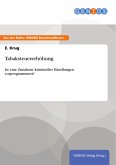 Tabaksteuererhöhung (eBook, ePUB) Tabaksteuererhöhung (eBook, ePUB)