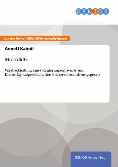 MicroBilG (eBook, ePUB) - Kaindl, Annett