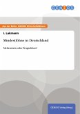 Mindestlöhne in Deutschland (eBook, ePUB)