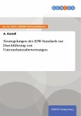 Neuregelungen des IDW-Standards zur Durchführung von Unternehmensbewertungen (eBook, ePUB)