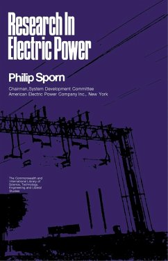 Research in Electric Power (eBook, PDF) - Sporn, Philip