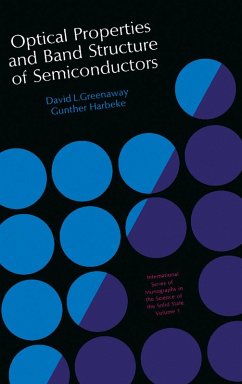 Cover Optical Properties and Band Structure of Semiconductors (eBook, PDF)
