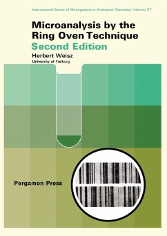 Cover Microanalysis by the Ring-Oven Technique (eBook, PDF)