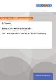 Deutscher Automobilmarkt (eBook, ePUB) Deutscher Automobilmarkt (eBook, ePUB)