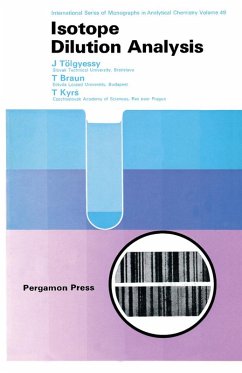 Cover Isotope Dilution Analysis (eBook, PDF)