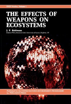 Cover The Effects of Weapons on Ecosystems (eBook, PDF)