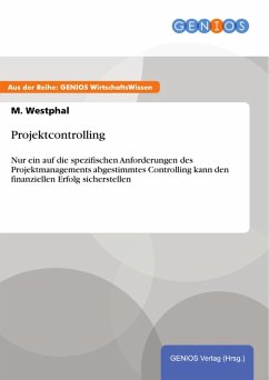 Cover Projektcontrolling (eBook, PDF)