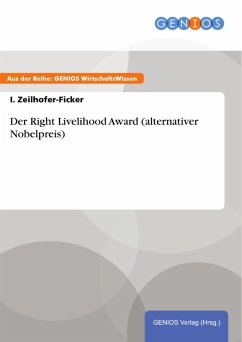 Cover Der Right Livelihood Award (alternativer Nobelpreis) (eBook, PDF)