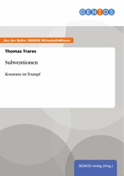 Subventionen (eBook, ePUB) - Trares, Thomas