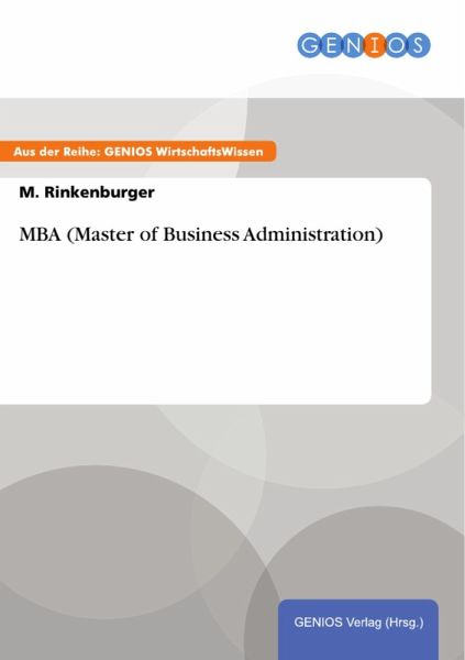 MBA (Master of Business Administration) (eBook, PDF)