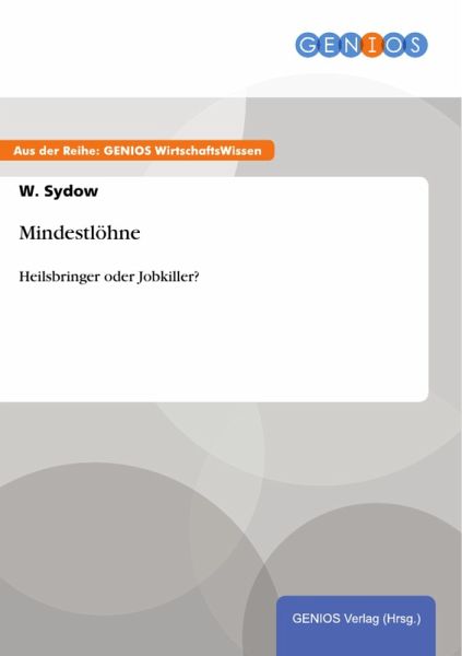 Mindestlöhne (eBook, PDF) Mindestlöhne (eBook, PDF)