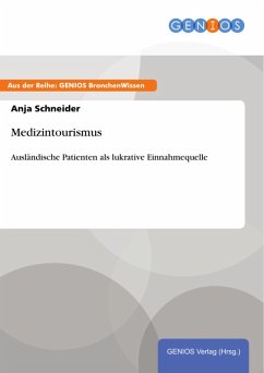Cover Medizintourismus (eBook, PDF)