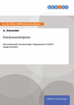Friedensnobelpreis (eBook, PDF) - Schneider, A.