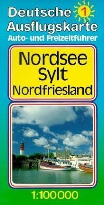 Cover Nordsee, Sylt, Nordfriesland / Deutsche Ausflugskarte 1