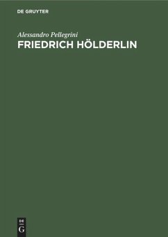 Friedrich Hölderlin - Pellegrini, Alessandro