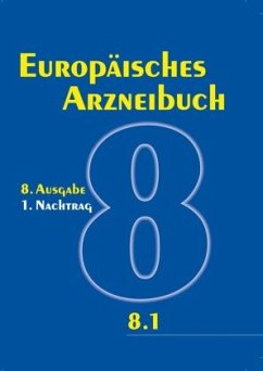 Cover Europäisches Arzneibuch 8. Ausgabe, 1. Nachtrag / Europäisches Arzneibuch Bd.8.1