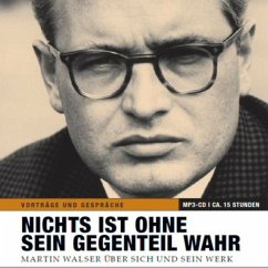 Nichts ist ohne sein Gegenteil wahr (MP3-Download) - Walser, Martin