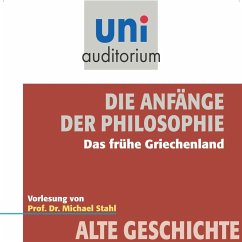 Die Anfänge der Philosophie (MP3-Download) - Stahl, Michael