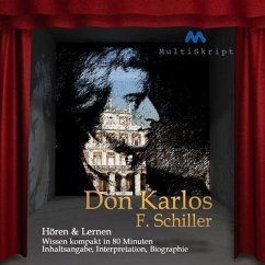 F. Schiller: Don Karlos (MP3-Download) - von Schiller, Friedrich; Herfurth-Uber, Beate