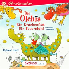 Ein Drachenfest für Feuerstuhl und andere Geschichten / Die Olchis Bd.4 (MP3-Download) - Dietl, Erhard
