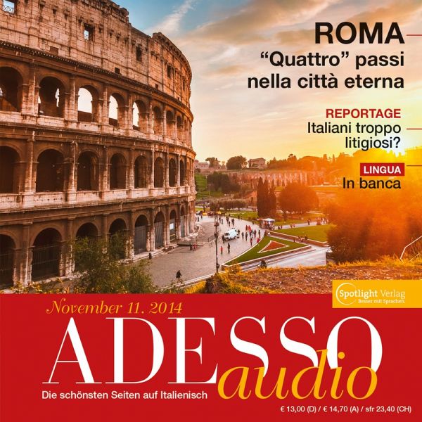 Italienisch lernen Audio - Auf der Bank (MP3-Download)