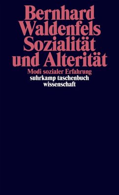 Sozialität und Alterität (eBook, ePUB) - Waldenfels, Bernhard