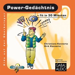 Power-Gedächtnis - fit in 30 Minuten (MP3-Download) - Konnertz, Dirk; Sauer, Christiane
