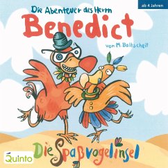 Die Abenteuer des Herrn Benedict - Die Spaßvogelinsel (MP3-Download) - Baltscheit, Martin