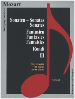 Sonaten, Fantasien und Rondi, für Klavier - Mozart, Wolfgang Amadeus