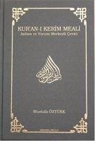 Kuran-i Kerim Meali - Öztürk, Mustafa
