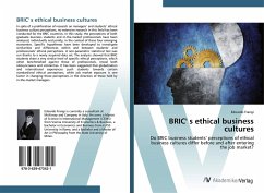 BRIC' s ethical business cultures - Frangi, Edoardo