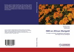 INM on African Marigold - Thumar, Balubhai;Gohil, Vanrajbhai;Bhalu, Vinubhai