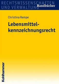 Lebensmittelkennzeichnungsrecht (eBook, PDF) - Rempe, Christina