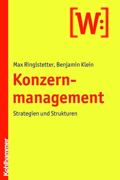 Konzernmanagement (eBook, PDF) Konzernmanagement (eBook, PDF)