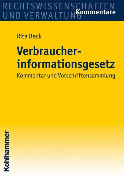 Verbraucherinformationsgesetz (eBook, PDF)