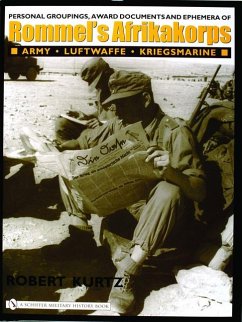 Personal Groupings, Award Documents, and Ephemera of Rommel's Afrikakorps:: Army - Luftwaffe - Kriegsmarine - Kurtz, Robert