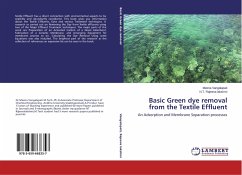 Basic Green dye removal from the Textile Effluent