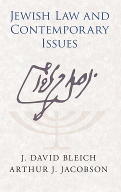 Jewish Law and Contemporary Issues - Bleich, J. David; Jacobson, Arthur J.