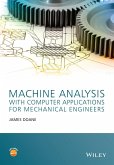 Machine Analysis with Computer Applications for Mechanical Engineers