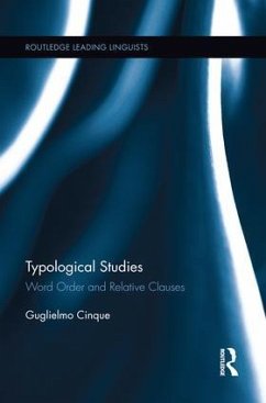 Typological Studies - Cinque, Guglielmo