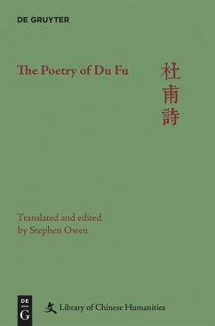 The Poetry of Du Fu - Owen, Stephen
