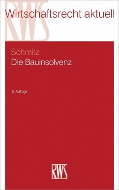 Die Bauinsolvenz (eBook, ePUB) - Schmitz, Claus