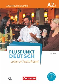 Pluspunkt Deutsch A2: Teilband 1. Arbeitsbuch mit PagePlayer-App inkl. Audios und Lösungsbeileger - Jin, Friederike; Schote, Joachim